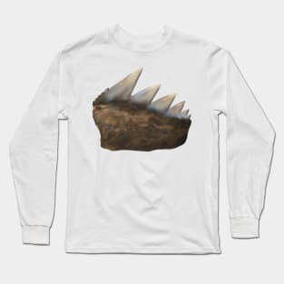 Cow Shark Tooth Long Sleeve T-Shirt